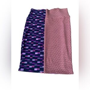 Lot of 2 LULAROE Pencil Skirt size Medium